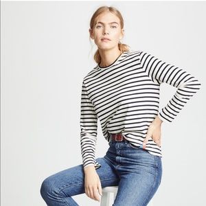 Kule The Modern Long Sleeve Stripe Tee